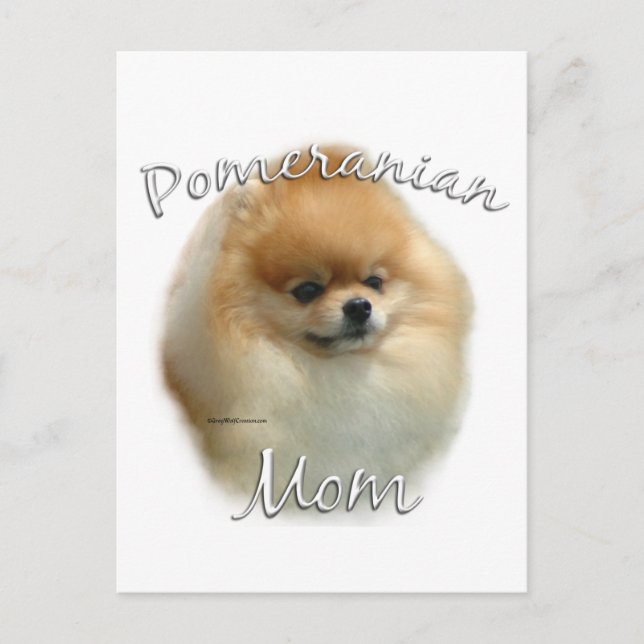 Cartão Postal Mãe 2 da Pomerânia (Frente)