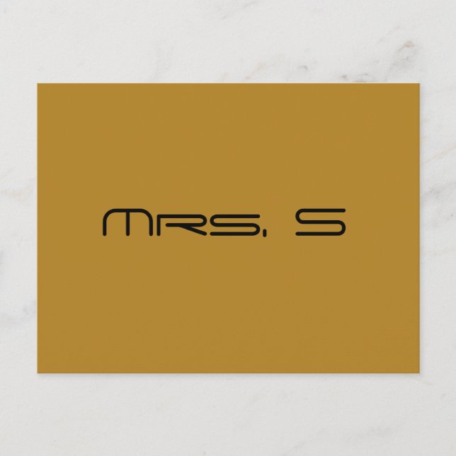 Cartão Postal Mãe adotiva de Orphan Black (Frente)