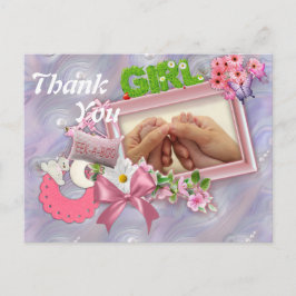 Cartão Postal Mãe das Pérolas dando à luz uma Menina