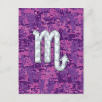 Mãe de Pearl Scorpio Zodiac Digital Camo