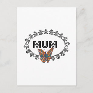 Cartão Postal Mãe decorativa
