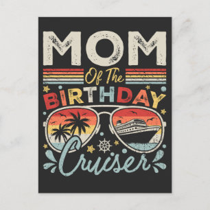 Cartão Postal Mãe do Cruzeiro de Aniversário de Férias