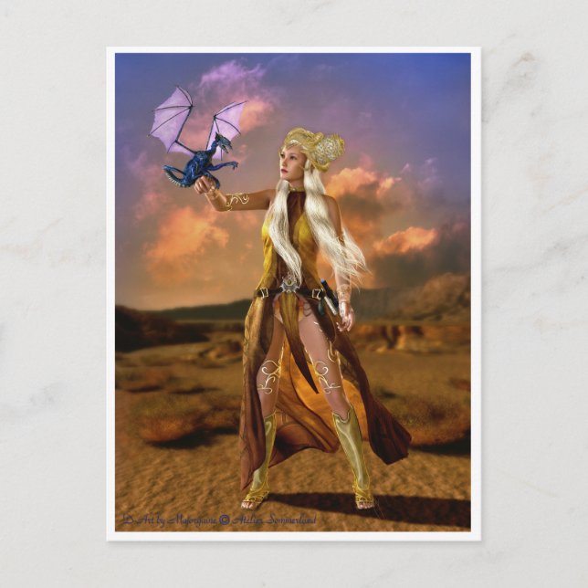 Cartão Postal Mãe do Dragão (Frente)