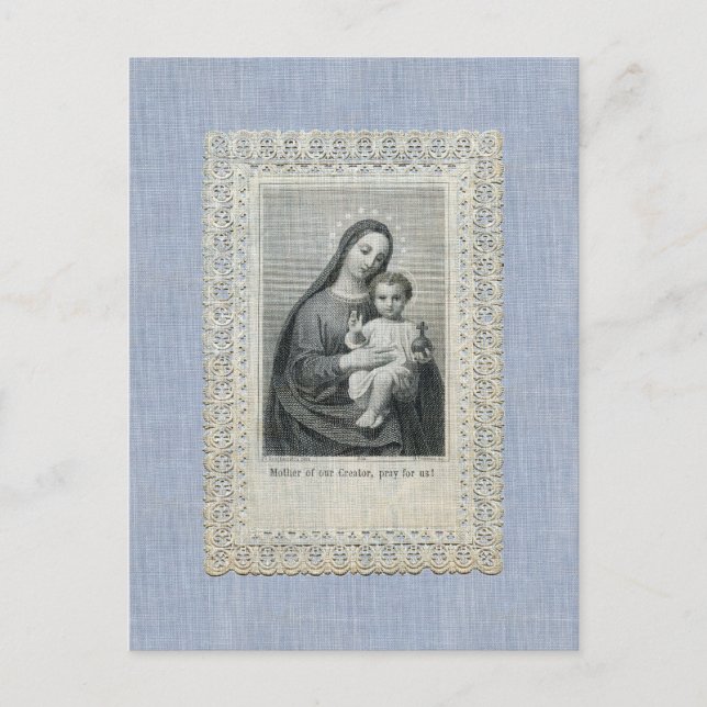 Cartão Postal Mãe do nosso Criador (Frente)