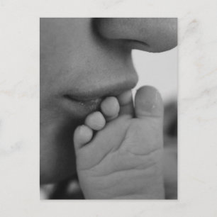 Cartão Postal Mãe e Bebê