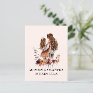 Cartão Postal Mãe e Filha Adoráveis (10)