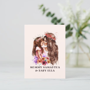 Cartão Postal Mãe e Filha Adoráveis (6)