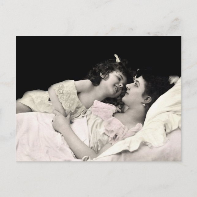 Cartão Postal Mãe e Filho (Frente)