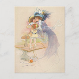 Cartão Postal Mãe e Filho