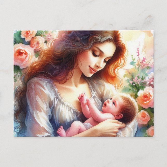 Cartão Postal Mãe europeia 11 (Frente)