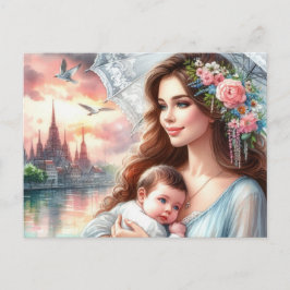 Cartão Postal Mãe europeia 13