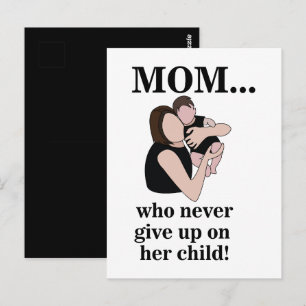 Cartão Postal Mãe Filho Mãe Para Ser