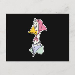 Cartão Postal mãe gansa