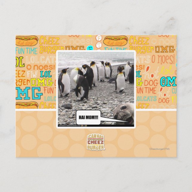 CARTÃO POSTAL MÃE HAI!! (Frente)