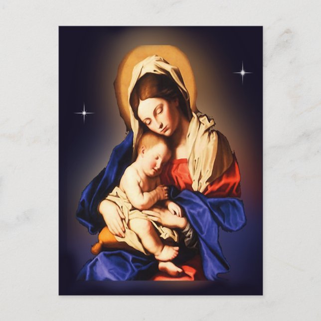Cartão Postal Mãe Maria (Frente)