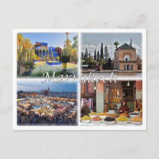 Cartão Postal MÃE Marrocos - Marraquexe -