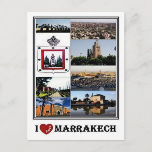 Cartão Postal MÃE Marrocos - Marraquexe