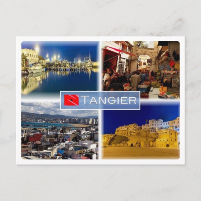 Cartão Postal MÃE Marrocos - Tangier - (Frente)