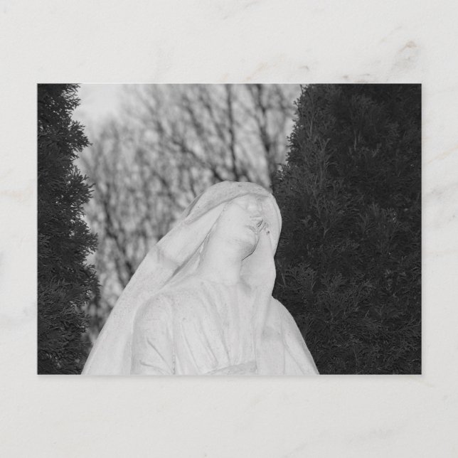 Cartão Postal Mãe Mary (Frente)