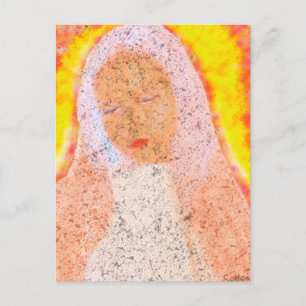 Cartão Postal Mãe na Oração