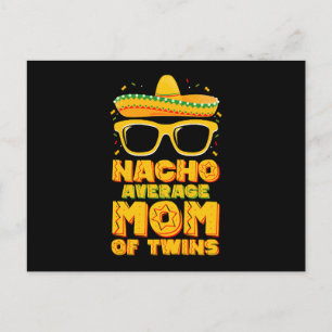 Cartão Postal Mãe Nada Mediana De Gêmeos Mexicana Cinco de Mayo
