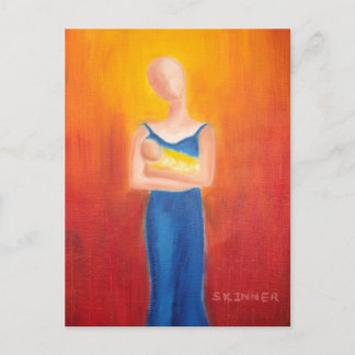 Cartão Postal Mãe Recém-Chegada