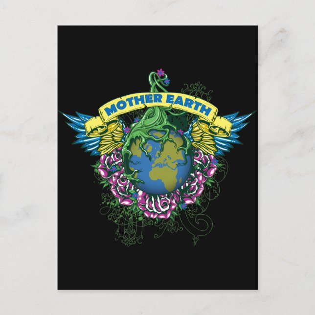 Cartão Postal Mãe Terra (Frente)