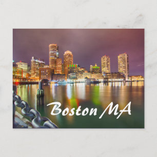 CARTÃO POSTAL MÃES BOSTON