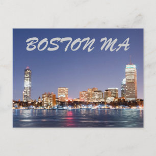 CARTÃO POSTAL MÃES BOSTON