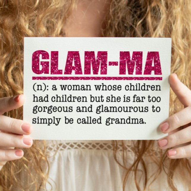 Cartão Postal Mães De Glama Cinza Quente (Criador carregado)