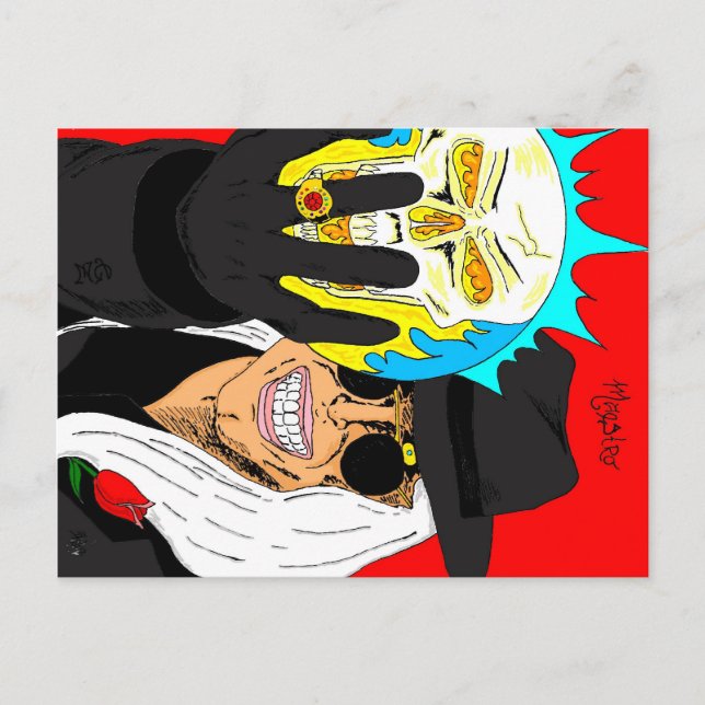 Cartão postal Maestro villain (Frente)