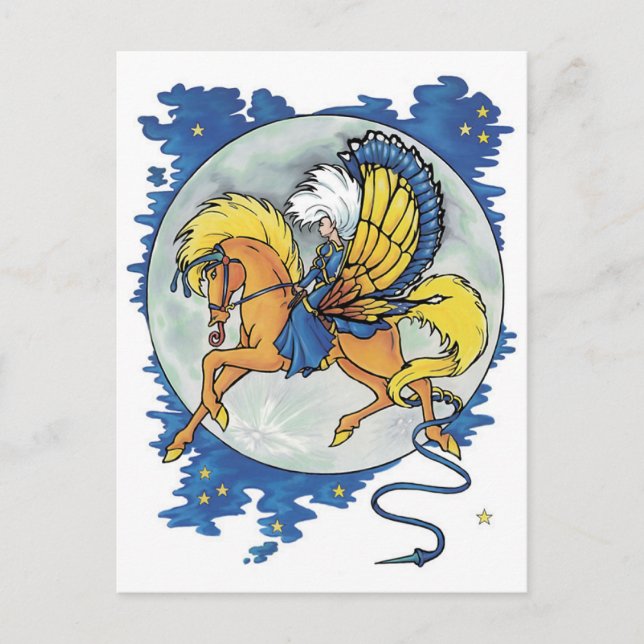 Cartão Postal Magia da Lua (Frente)
