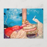 Magia de Cria de Pavão Branco e Princesa