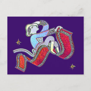 Cartão Postal Magic Carpet Ride