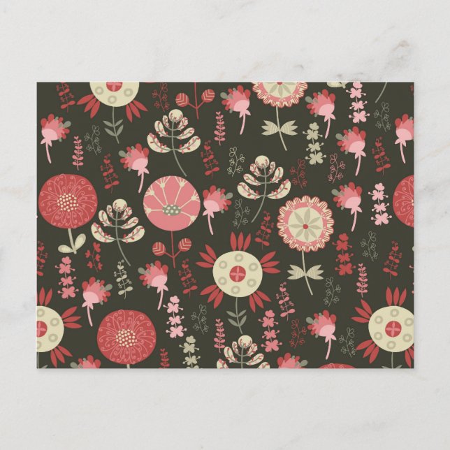 Cartão Postal Magic garden (Frente)