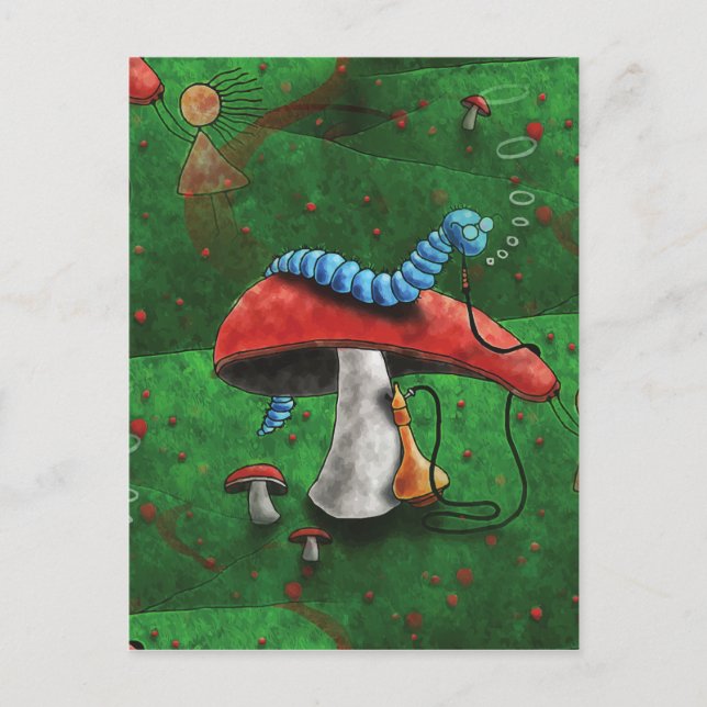 Cartão Postal Magic Mushroom (Frente)