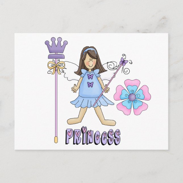 Cartão Postal Magic Princess (Frente)