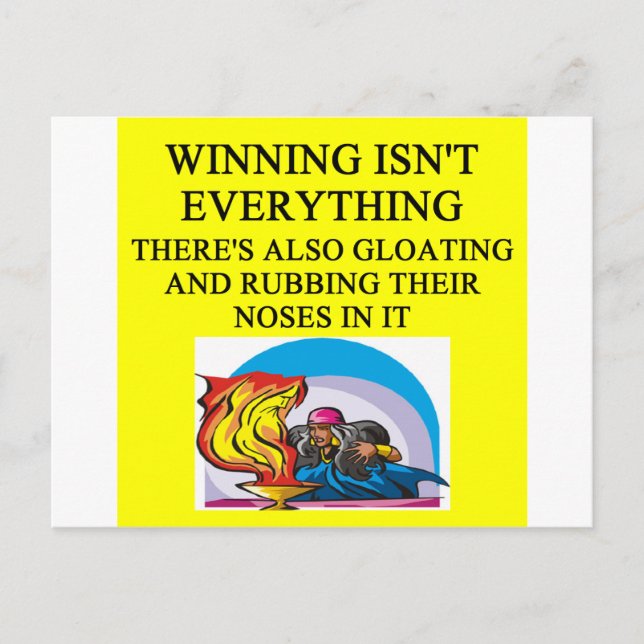 Cartão Postal mágica a piada de jogos de coleção e fantasia (Frente)