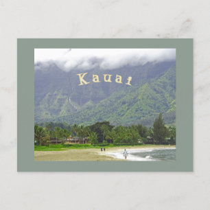 CARTÃO POSTAL MAGICAL HANALEI (KAUAI)