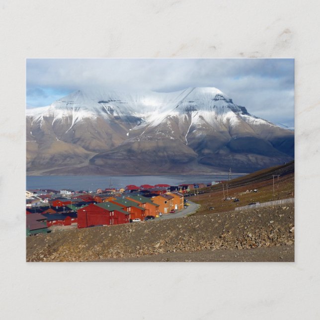 Cartão Postal Magical Longyearbyen, Svalbard (Frente)