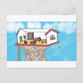 Cartão Postal Magical Treehouse