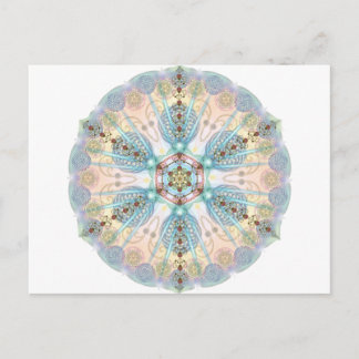 Cartão Postal Magnetic Energy Mandala