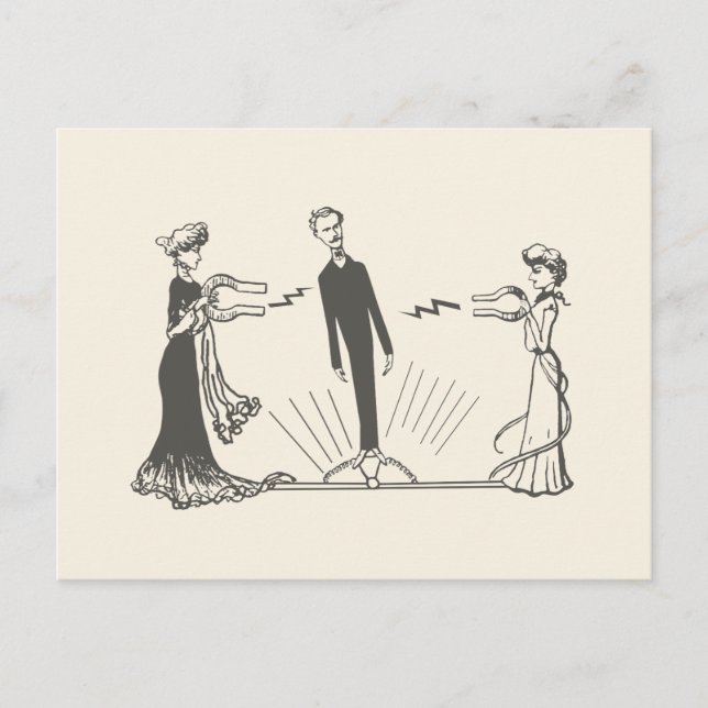 Cartão Postal Magnetismo Animal - UNISEX / (Frente)