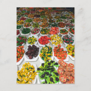 Cartão Postal Magnetos feitos à mão, Feira de rua, Nova Iorque,