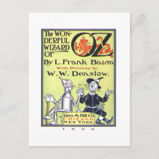 Cartão Postal Magnífico Feiticeiro De Oz