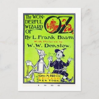 Cartão Postal Magnífico Feiticeiro De Oz
