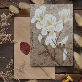 Cartão Postal Magnolia Blossom