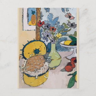 Cartão Postal Magolia em Vase, após Matisse