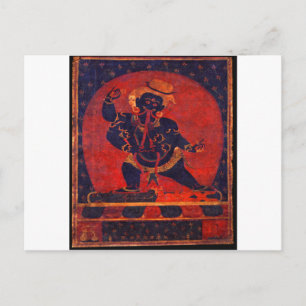 Cartão Postal Mahakala, século XII