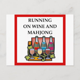 CARTÃO POSTAL MAHJONG